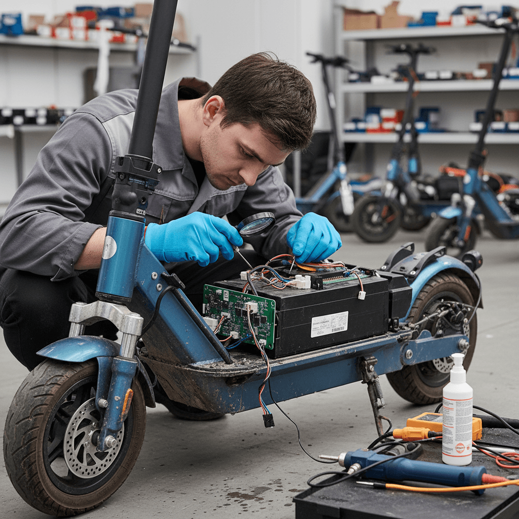 Water damage inspection