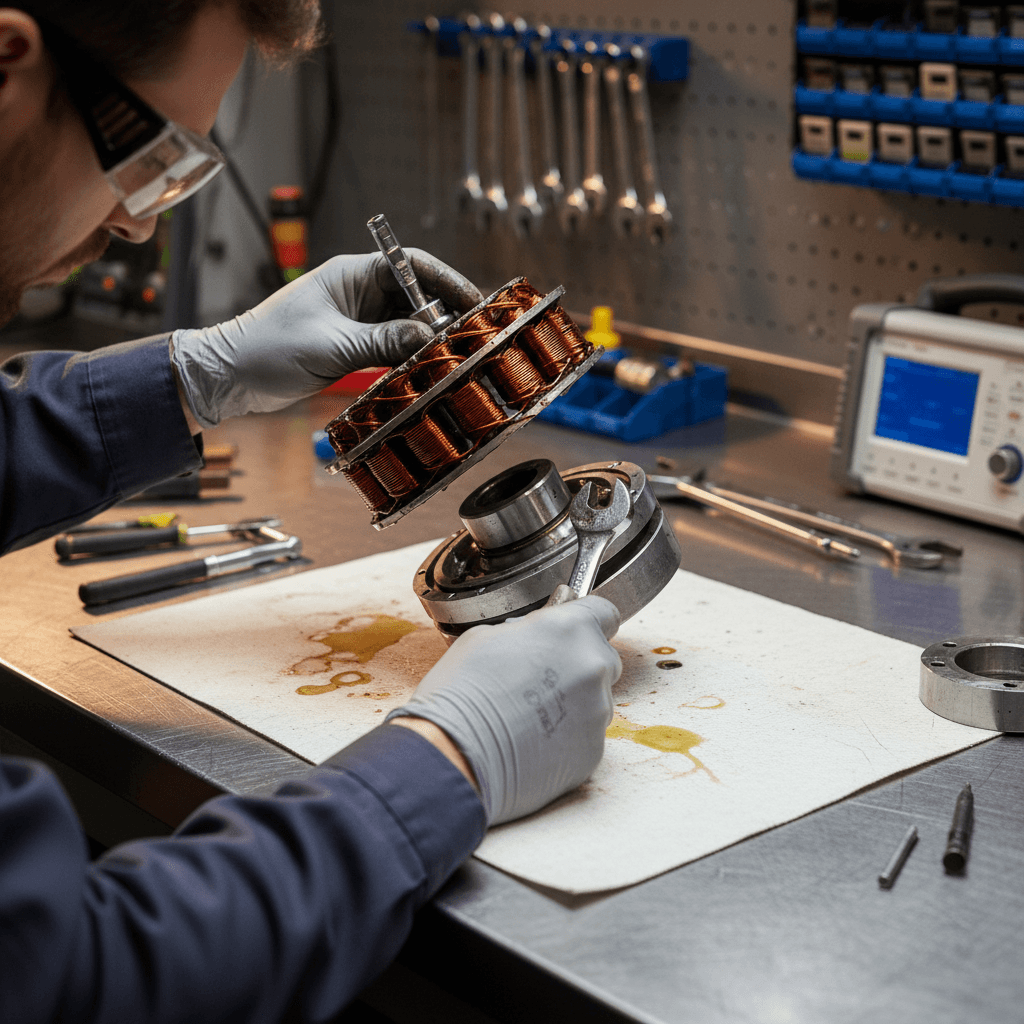 Motor and controller repair