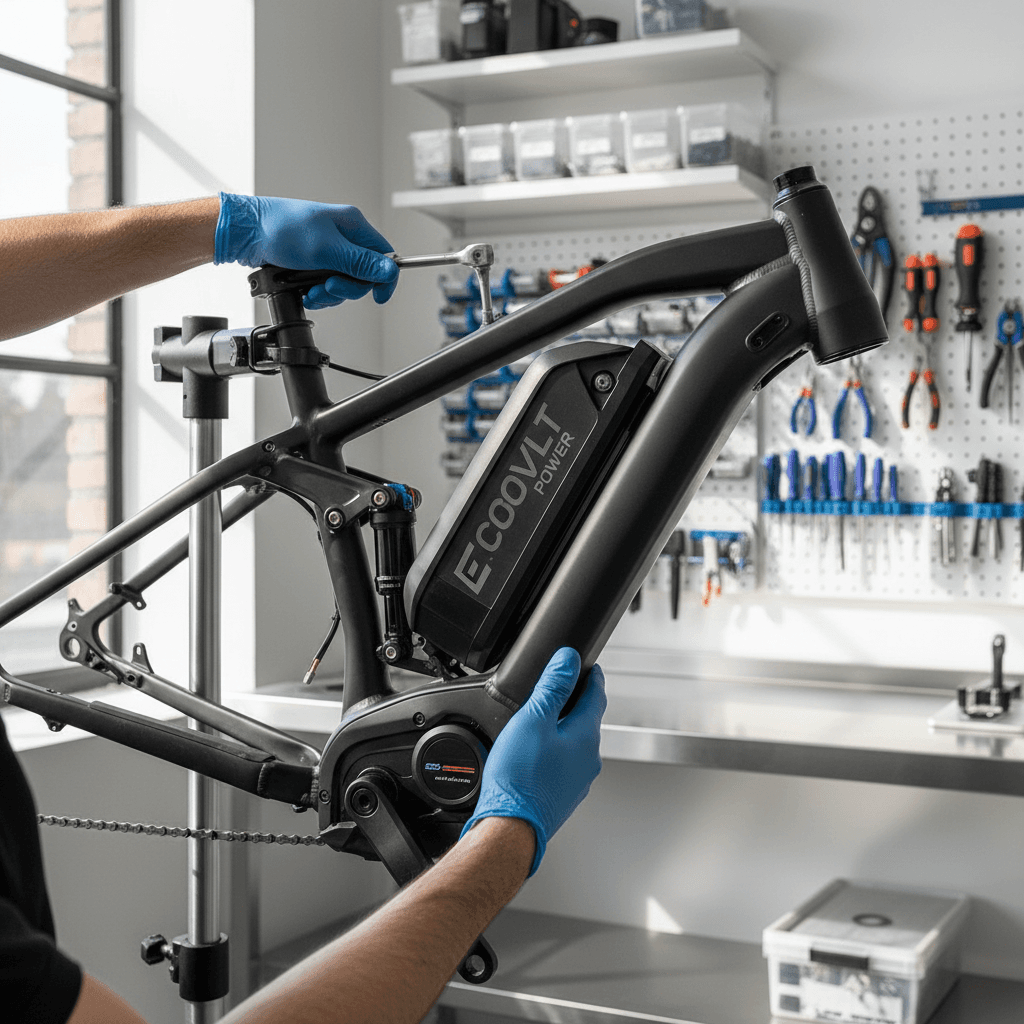 Scooter Wizards technician performing detailed scooter diagnostics